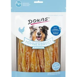 Dokas Kyllingebryststrimler 250 g - sunde hundesnacks