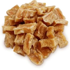 Dokas Kyllingebryststykker 50 g - naturlige hundesnacks af kylling