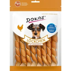 Dokas Snoet kyllingebryst 120 g - lækre tyggepinde til hunde