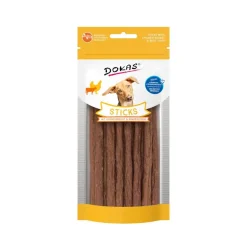 Dokas Sticks med Kylling og Okselever 60 g - kornfri naturlige hundesnacks