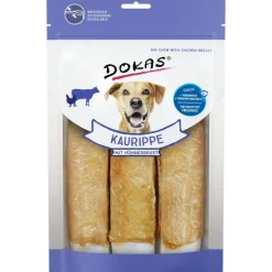 Dokas Tyggeben med kyllingebryst 3 stk 210 g - lækre hundesnacks