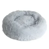 Donut Cozy Hundeseng Lysegrå 50 cm - blød og tryg seng til små hunde