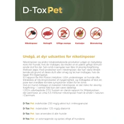 D-Tox Pet sprøjte 30 ml