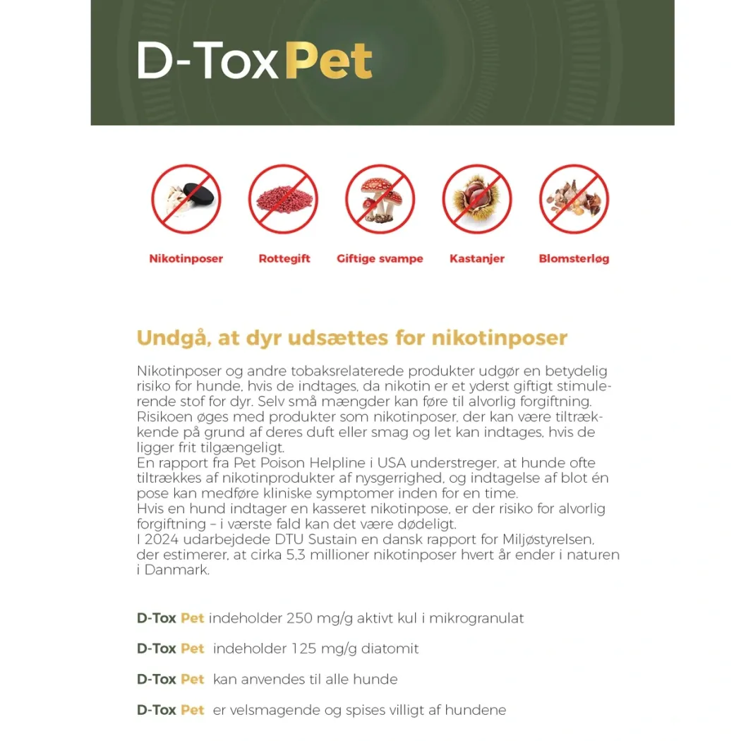 D-Tox Pet sprøjte 30 ml