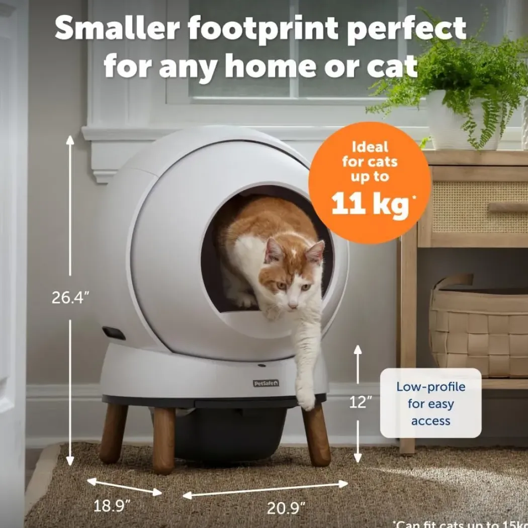 Ecom Smartspin Auto Litter Box Automatisk Kattetoilet ZAL10-17986
