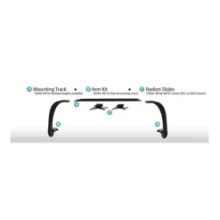 Ecotech Marine Montering til Radion G5 Multi RMS skinnesystem