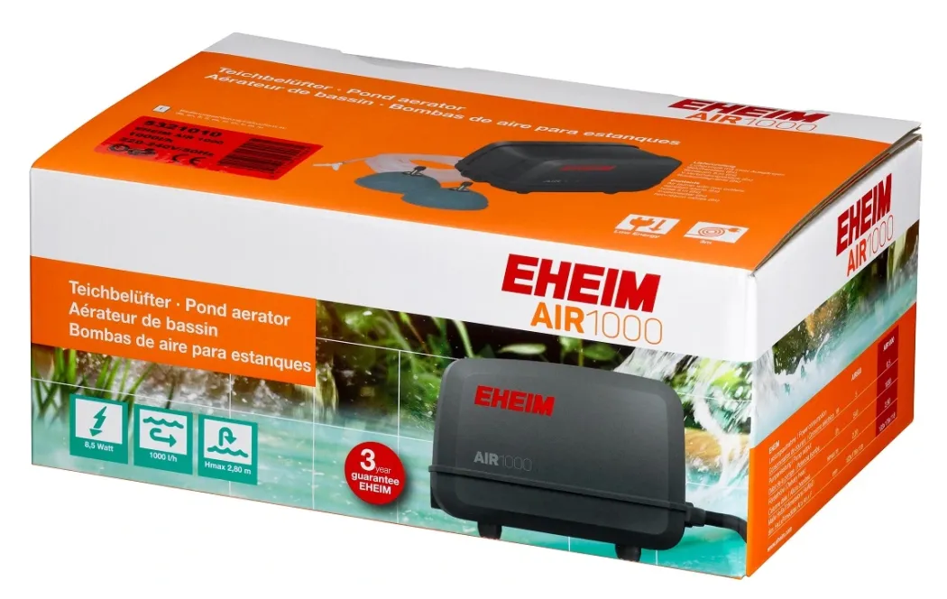 Eheim AIR 1000 Havedams Luftpumpe