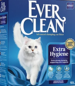 Ever Clean Extra Strong Kattegrus Uparfumeret Extra Hygiene 10 L