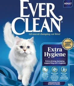 Ever Clean Extra Strong Kattegrus Uparfumeret Extra Hygiene 10 L