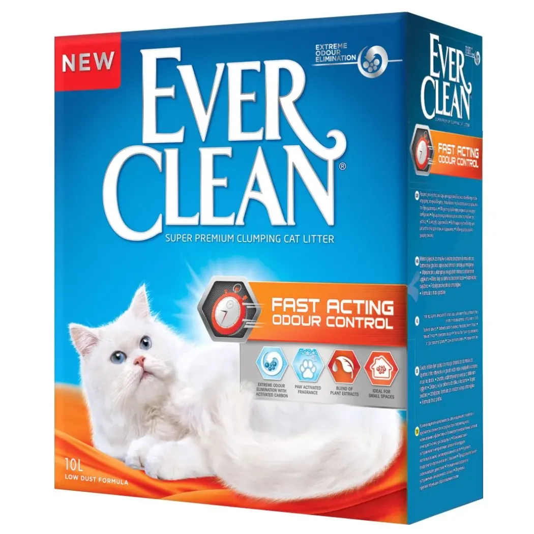 Ever Clean Fast Acting Kattegrus 10 L
