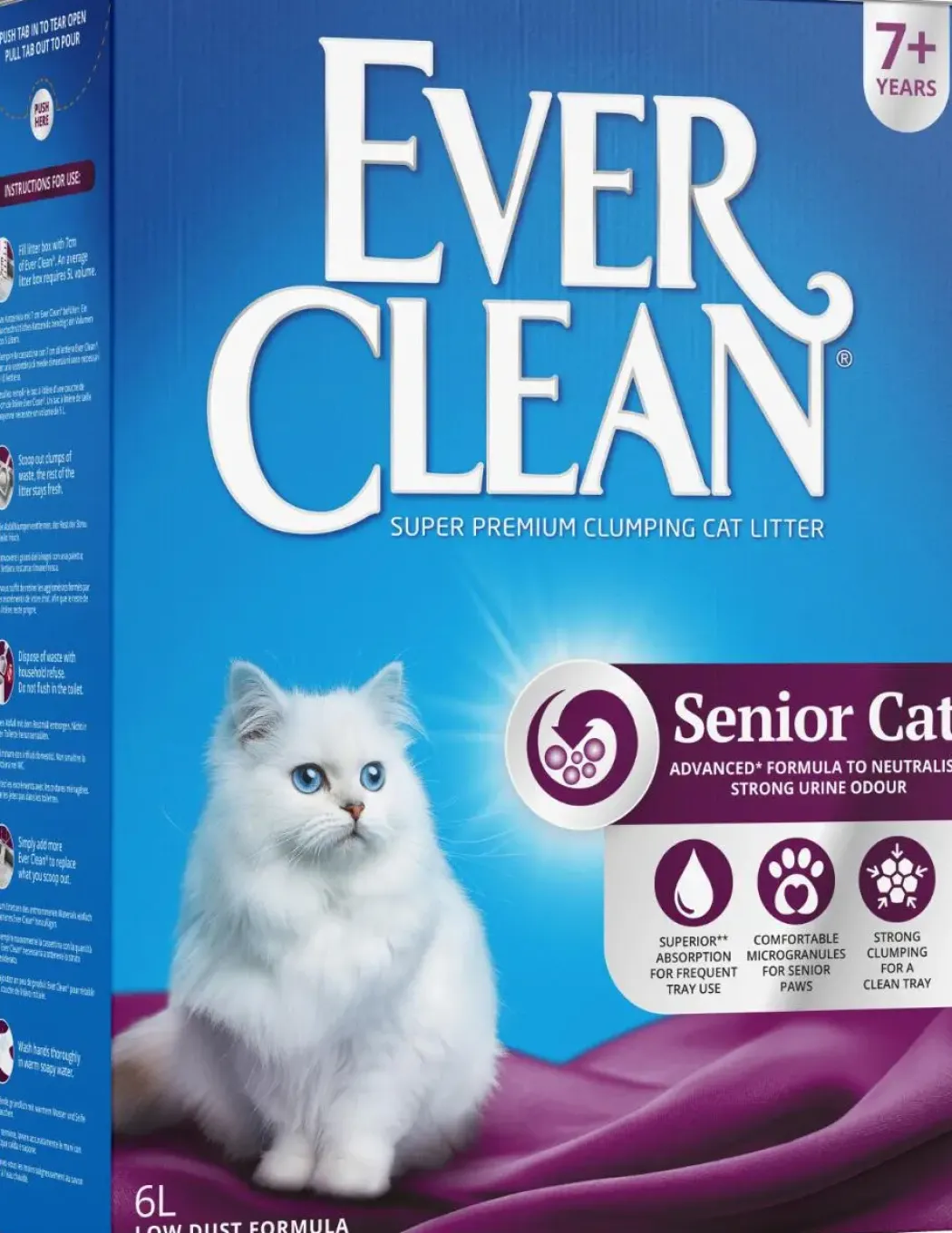 Ever Clean Kattegrus Senior 6L