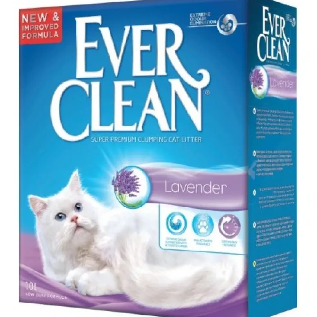 Ever Clean Lavendel Kattegrus 10 L