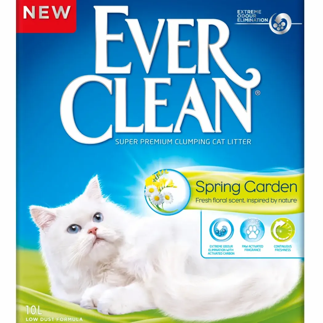 Ever Clean Spring Garden Kattegrus 10 L