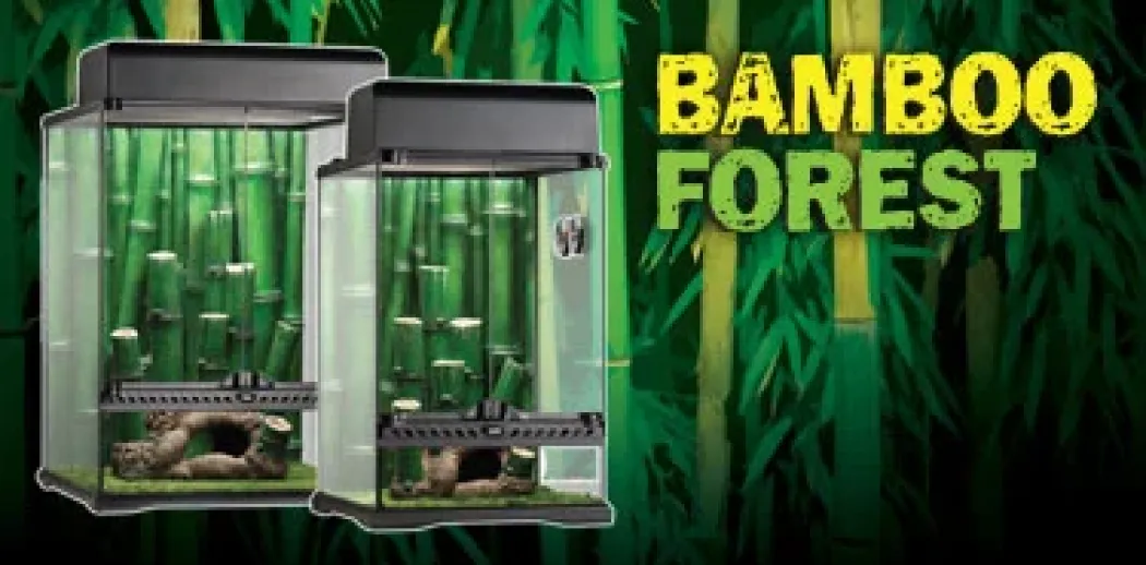 ExoTerra Bamboo Terrarium 30x30x45 cm 40 Liter