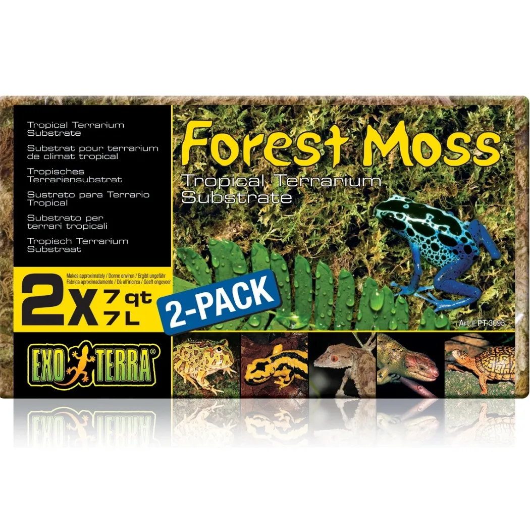 Exo Terra Forest Moss 2 x 7 liter
