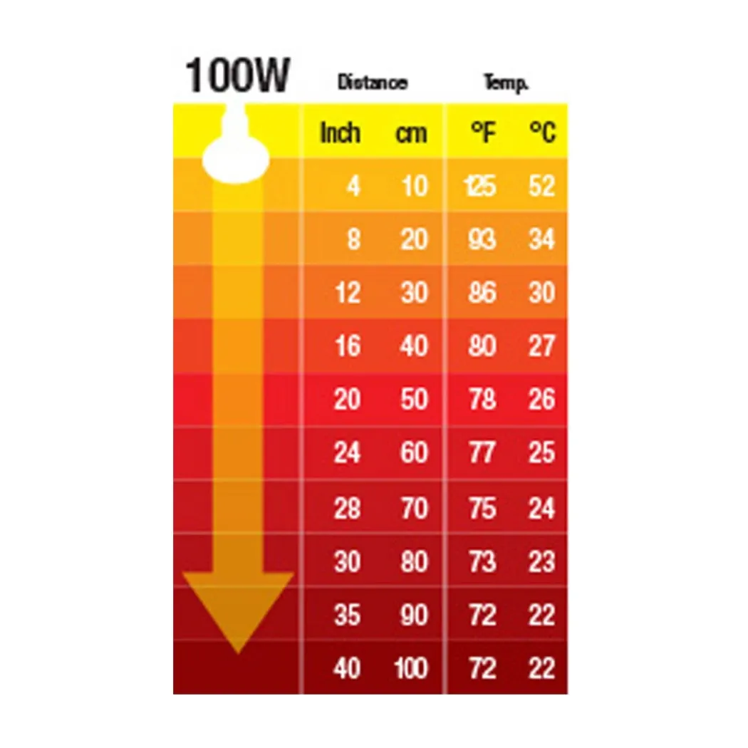 Exo Terra Kernevarmepære 100 w