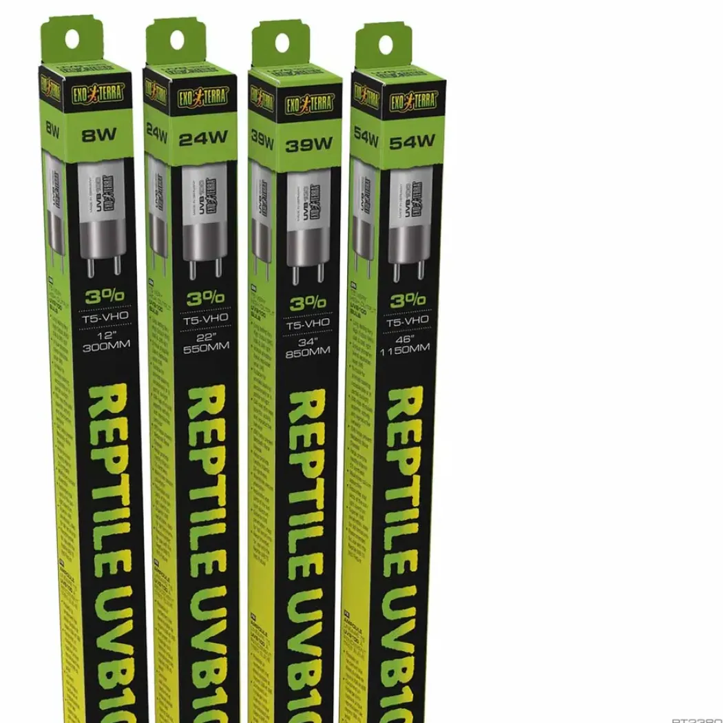 Exo Terra Reptil UVB100 T5 8 Watt - Optimal UVA/UVB-belysning til tropiske reptiler