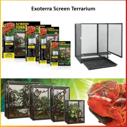 Exo Terra Screen Terrarium Large XTall 90x45x90 cm