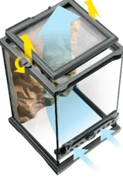 ExoTerra Terrarium Nano 20x20x20 cm 8 Liter