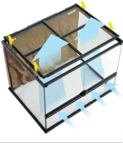 ExoTerra terrarium 90x45x60 cm 243 Liter