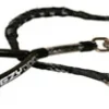 EzyDog Mongrel line Firm Grip sort 30 cm - kort og stærk hundesnor