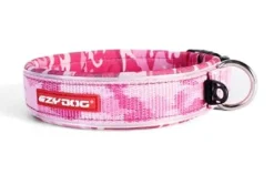 EzyDog Neopren Halsbånd XXXL Pink Camouflage 70-75 cm