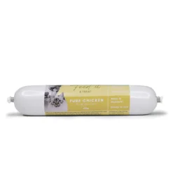 Feedit & Treat Pure Chicken 400 g - naturlig kyllingeskærepølse til hund og kat