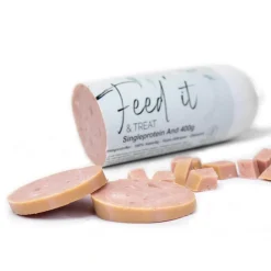 Feedit & Treat Pure Duck 400 g - naturlig andeskærepølse til hund og kat