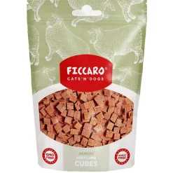 FICCARO Hundesnack Lam Soft Cubes - bløde tern af lam 100 g