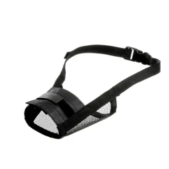 Flamingo Mundkurv Rolo Sort XS 31-51 cm