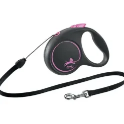 Flexi Black Design bånd S 5 meter 12 kg pink