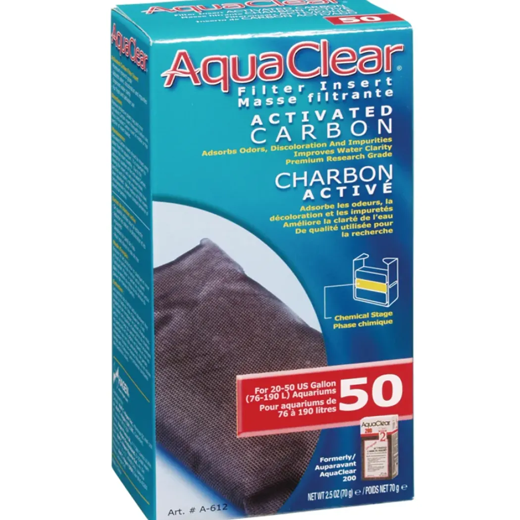 Fluval AquaClear AC 50 Aktivt Kul