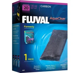Fluval AquaClear AC 20 og Edge Aktiv kul