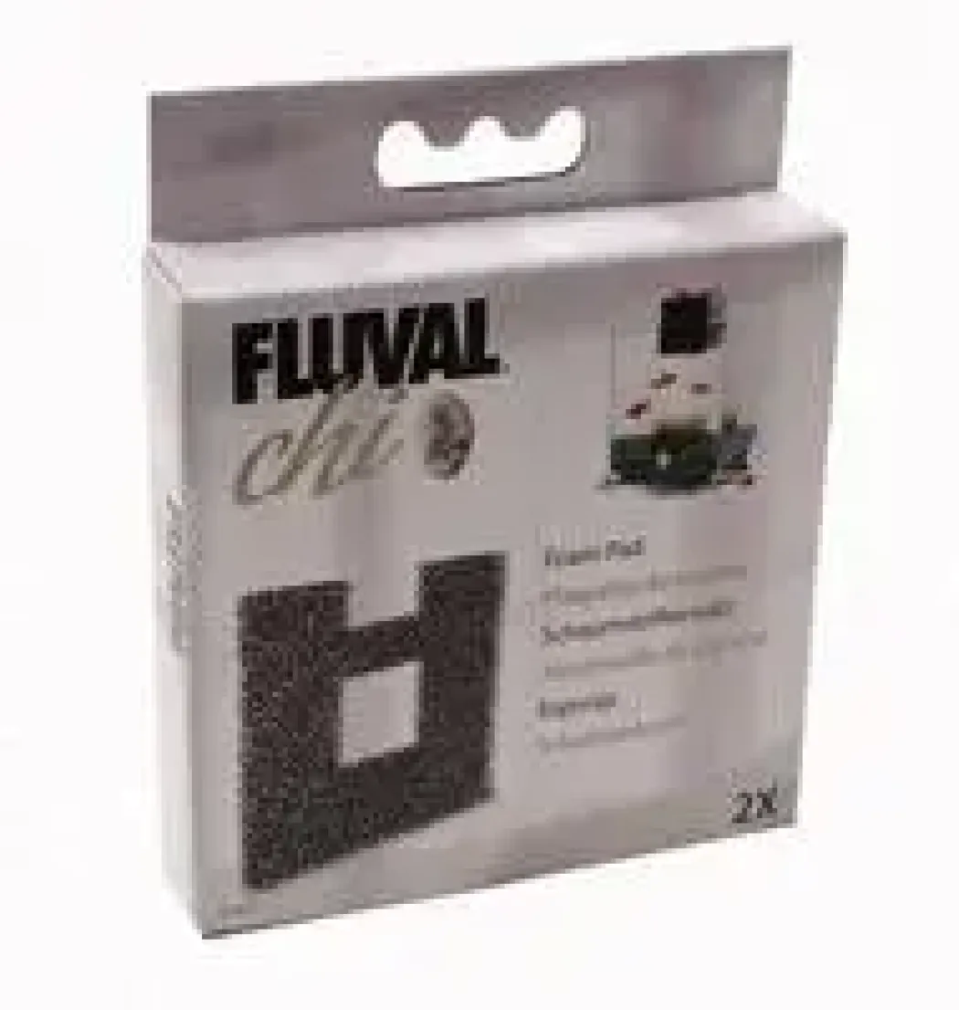 Fluval chi filterskum sort 2 pakning