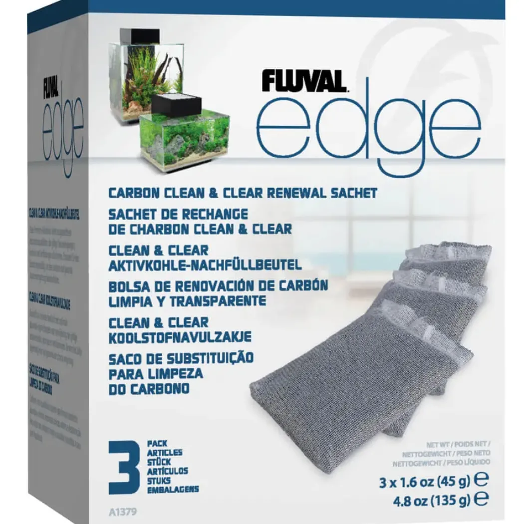 Fluval Edge Aktivt Kul 3 x 45 g