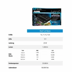 Fluval Lampe Nano Reef Led 4.0 25 Watt