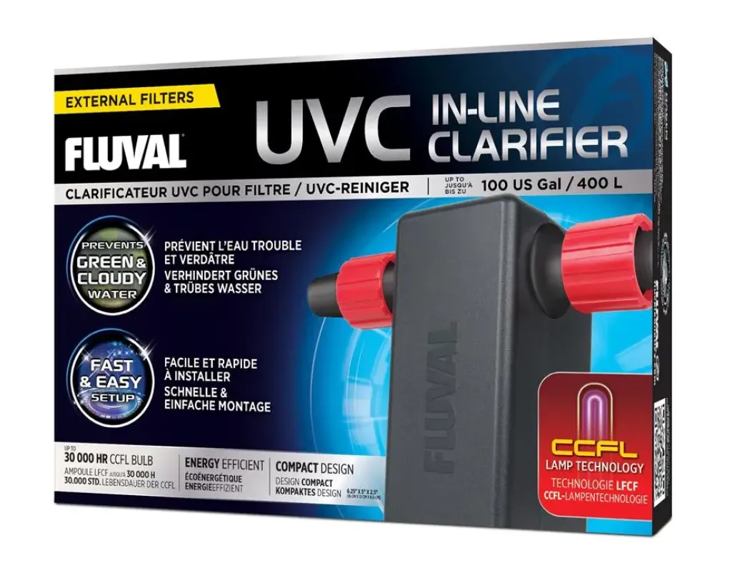 Fluval UVC Filter inkl tilkobling til 16 mm 3 Watt
