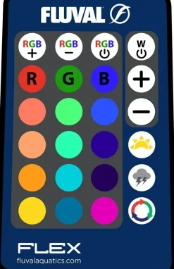 Fluval Flex akvarium 57 Liter Hvid