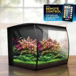 Fluval Flex LED akvarium version 2.0 34 L Sort