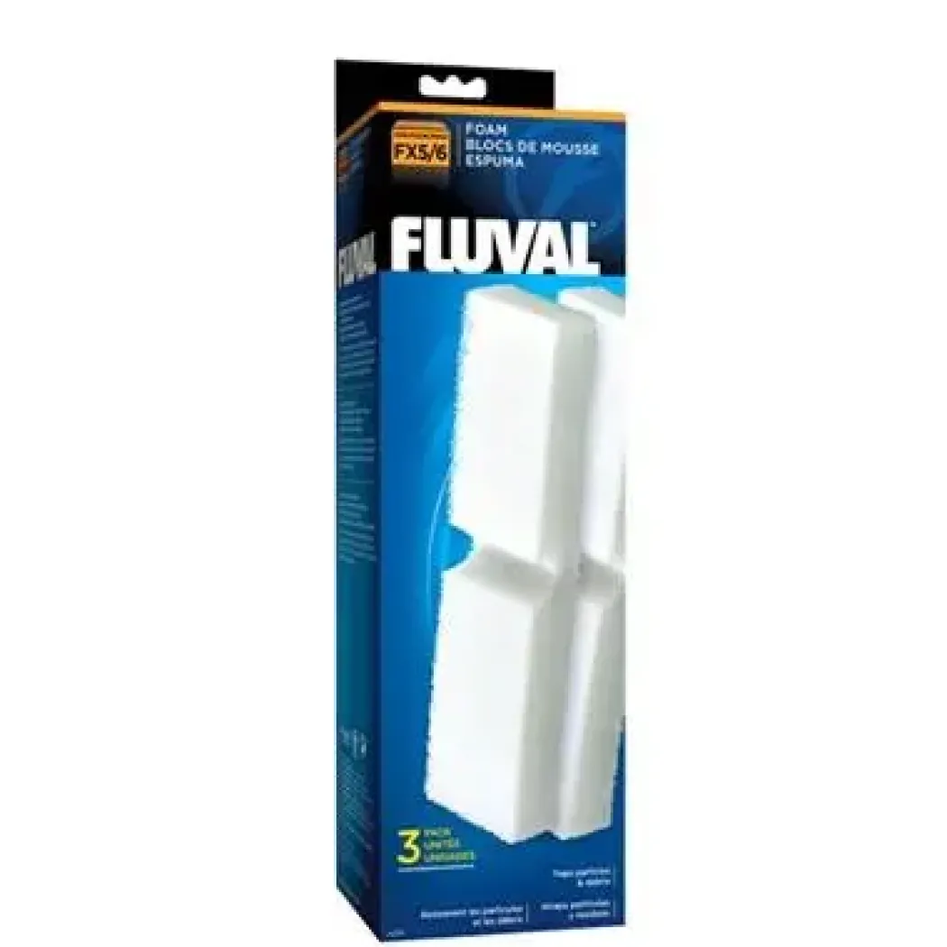 Fluval FX 5 og fx 6 Filtersvampe 3 stk