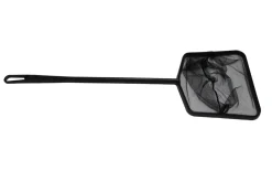 Flydende fiskenet medium 12 cm med plastkant