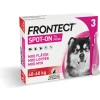 Frontect spot on 3 x 6 ml til hunde 40-60 kg - effektiv beskyttelse mod parasitter