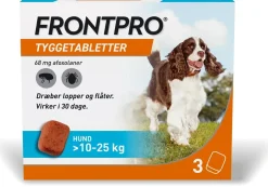 FRONTPRO 68 mg tyggetabletter 10-25 kg