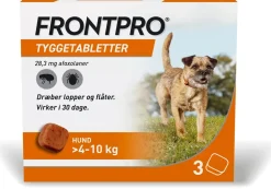 FRONTPRO 28,3 mg tyggetabletter 4-10 kg