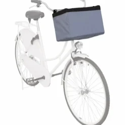 Front-taske til cykler 38x25x25 cm Grå