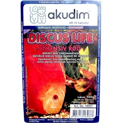 Frostfoder Ak Discus Life Intensiv Rød 100 g