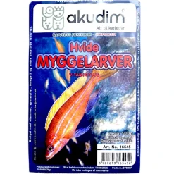 Frostfoder AK Hvide Myggelarver 100 g