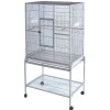 Fuglebur Gd Rival inkl bord med hjul 81x54x157 cm