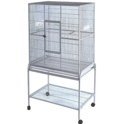 Fuglebur Gd Rival inkl bord med hjul 81x54x157 cm