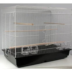 Fuglebur Gd Space Hvid og Sort 85x48x70 cm